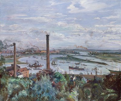 View of Kohlbrand by Lovis Corinth